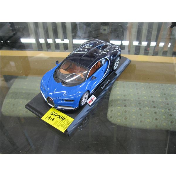 DIE CAST MODEL OF BUGATTI CHIRON CAR