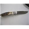 Image 2 : CRKT KOMMER BROW TINE KNIFE W/STAG HANDLE IN SHEATH