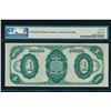 Image 2 : 1891 $1 Treasury Note PMG 66EPQ