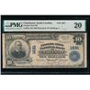 Image 1 : 1902 $10 Charleston SC National PMG 20