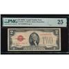 Image 1 : 1928C $2 STAR Legal Tender Note PMG 25