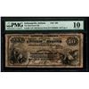 Image 1 : 1882 $10 Indianapolis IN National PMG 10