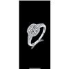 Image 2 : Sparkling 3 Ct VVS1 White F-G Fire Moissanite Ring