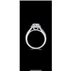 Image 3 : Sparkling 3 Ct VVS1 White F-G Fire Moissanite Ring