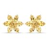 Image 1 : Plated 18KT Yellow Gold 2.12ctw Citrine Earrings