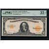 Image 1 : 1922 $10 Gold Certificate PMG 35EPQ