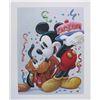 Image 1 : Mickey and Pluto Birthday Cake Lithograph