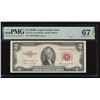 Image 1 : 1953B $2 Legal Tender Note PMG 67EPQ