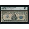 Image 1 : 1899 $5 Chief Silver Certificate PMG 15