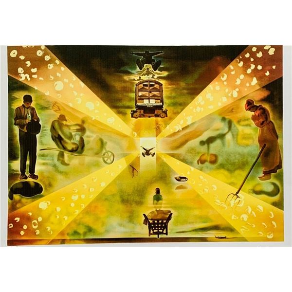 Dali Station at Perpignon Facsimile Signed Limited Edition Giclee