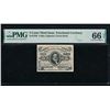 Image 1 : 5 Cent Third Issue Fractional PMG 66EPQ