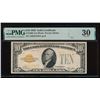 Image 1 : 1928 $10 Gold Certificate PMG 30