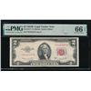 Image 1 : 1953B $2 STAR Legal Tender Note PMG 66EPQ