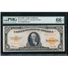 Image 1 : 1922 $10 Gold Certificate PMG 66EPQ