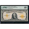 Image 1 : 1922 $10 Gold Certificate PMG 40EPQ