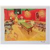 Image 1 : Night Cafe by Vincent Van Gogh Estate Signed Giclee