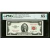 Image 1 : 1953 $2 Legal Tender Note PMG 65EPQ