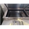 Image 2 : STAINLESS STEEL 3-FT. x 93" x 37" COUNTERTOP COOLER/PREP-PIZZA TABLE. EFI.