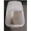 Image 2 : ROLLING BULK FOOD( FLOUR) TUB/BIN