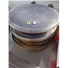 Image 3 : PIZZA LOT: ASSORTED PIZZA PAN(S)˜8" & PIZZA KNIFE & 2-CANS: PINEAPPLE