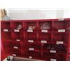 Image 2 : SMALL: RACK OF BINS 9" x 36" x 25" & CONTENTS.