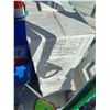 Image 1 : 7-BOXES: TILES (6 BXS = 110 PCS.  Of  4"SQ. WHITE TILES; 1 BOX OF 12" x 2" BLACK TILE)