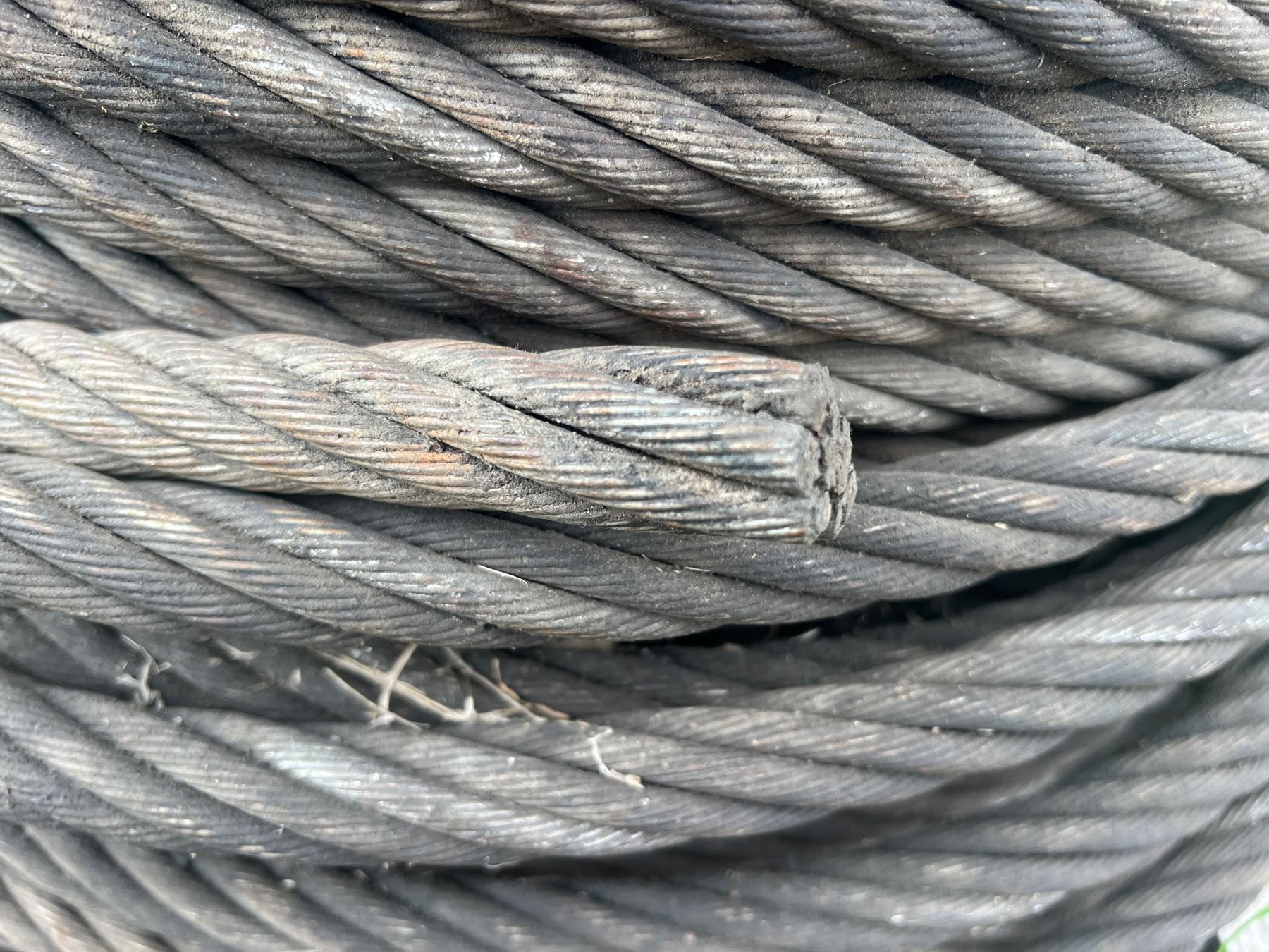 One Braid Wire Rope LARGE ROLL OF 1