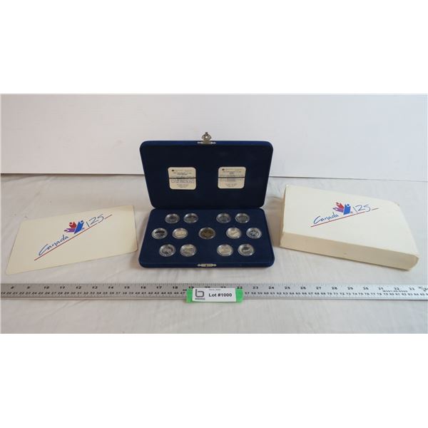 Canada 125 Coin Set Canada 125 Coin Set
