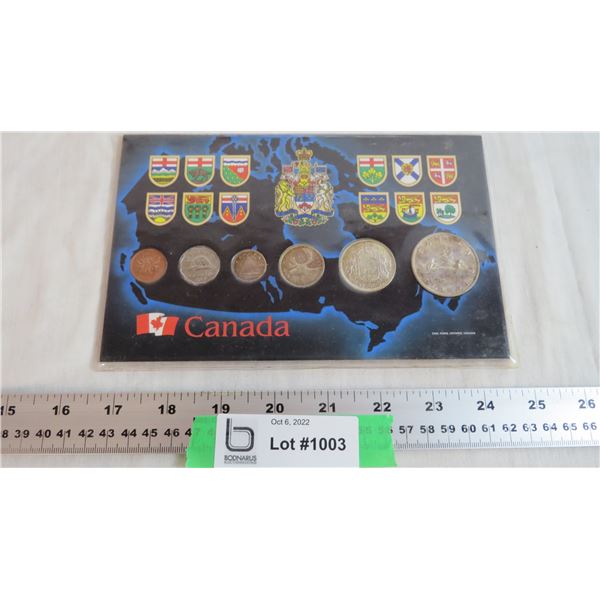 1957 Canadian Coin Set