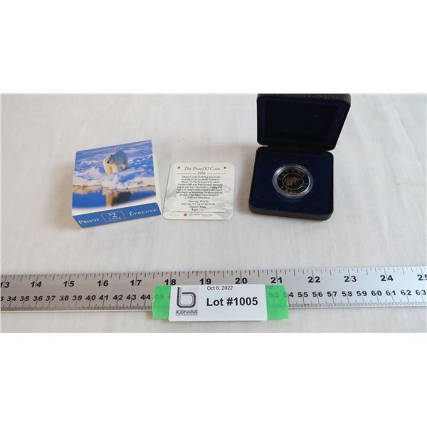 1996 Canadian $2 Proof Coin