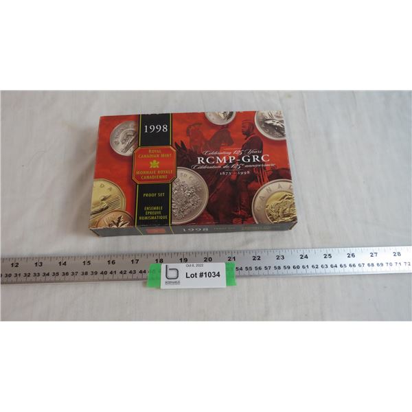 1998 Royal Canadian Mint Proof Set