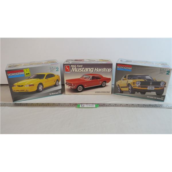 (3) Ford Model Kits - 2 sealed