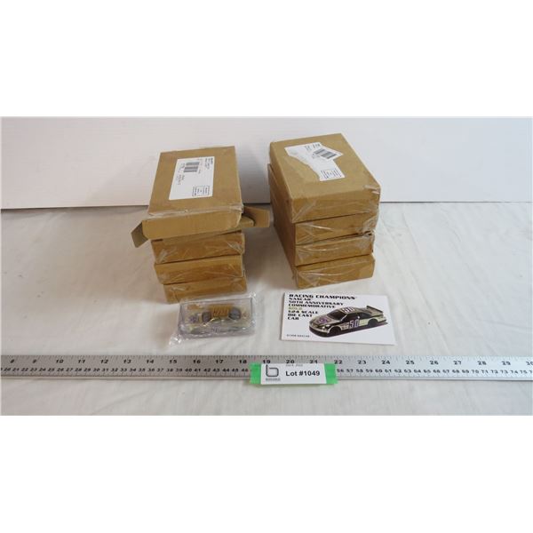 (8) 50th Anniversary Gold 1:24 scale Diecast Car