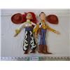 Image 1 : (2) Woody + Jessie Toy Story Figures