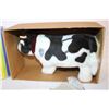 Image 2 : Vintage Roly-Poly Cow in original Box + Container w/ Blocks