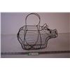 Wire Pig Basket
