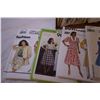 Image 2 : Box of Vintage Sewing Patterns