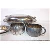 Image 2 : (8) Pieces of Assorted Silver Plated Serving Items