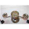 Image 4 : (3) Silver Candle Holders
