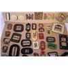 Image 5 : (2) Boards w/ Vintage Buckle Collection