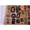 Image 6 : (2) Boards w/ Vintage Buckle Collection