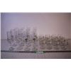 Image 1 : (32) 1988 Olympic Glassware (20- Flutes and 12-Sherry Glasses Not all Pictured)