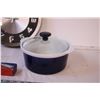 Image 2 : Wall Clock, Casserole Dish w/ Lid + Misc