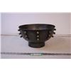 Metal Bowl w/ Decorative Rocks