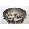Image 2 : Metal Bowl w/ Decorative Rocks