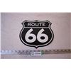 Image 1 : Tin Route 66 Sign