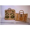 Image 1 : (2) Woven Straw Bags