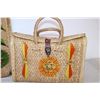Image 2 : (2) Woven Straw Bags