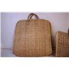 Image 5 : (2) Woven Straw Bags