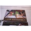Image 4 : (3) Pin-up Girl Tin Signs